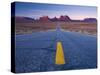 Arizona-Utah, Monument Valley, USA-Alan Copson-Stretched Canvas