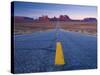 Arizona-Utah, Monument Valley, USA-Alan Copson-Stretched Canvas