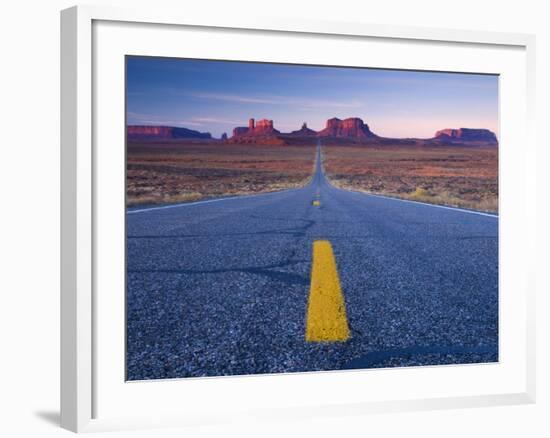 Arizona-Utah, Monument Valley, USA-Alan Copson-Framed Photographic Print