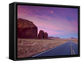 Arizona-Utah, Monument Valley, USA-Alan Copson-Framed Stretched Canvas