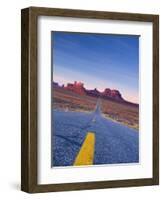 Arizona-Utah, Monument Valley, USA-Alan Copson-Framed Photographic Print