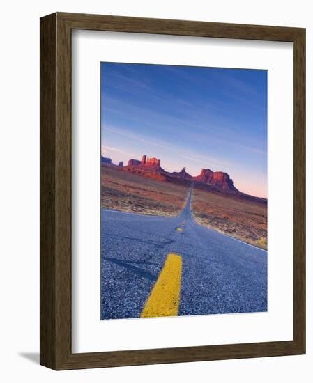 Arizona-Utah, Monument Valley, USA-Alan Copson-Framed Photographic Print