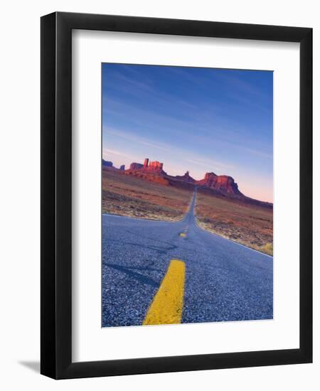 Arizona-Utah, Monument Valley, USA-Alan Copson-Framed Photographic Print