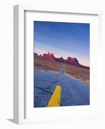 Arizona-Utah, Monument Valley, USA-Alan Copson-Framed Photographic Print