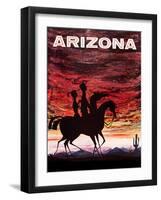 Arizona-null-Framed Art Print