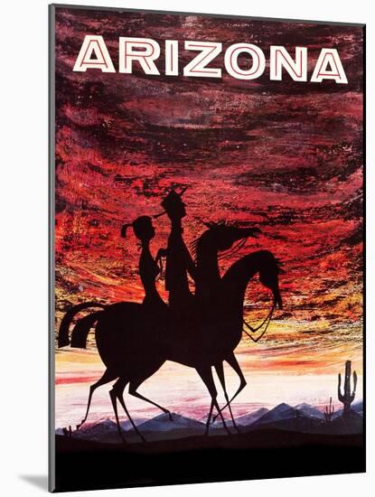 Arizona-null-Mounted Art Print