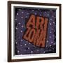 Arizona-Art Licensing Studio-Framed Giclee Print