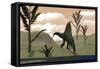 Arizonasaurus Dinosaur Amongst Pachypteris Trees-Stocktrek Images-Framed Stretched Canvas