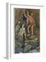 Arjuna and Nymph-Warwick Goble-Framed Photographic Print