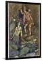 Arjuna and Nymph-Warwick Goble-Framed Photographic Print