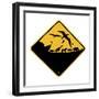 Ark Crossing Sign-J Hovenstine Studios-Framed Giclee Print