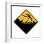 Ark Crossing Sign-J Hovenstine Studios-Framed Giclee Print