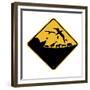 Ark Crossing Sign-J Hovenstine Studios-Framed Giclee Print