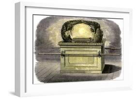 Ark of the Covenant and Mercy Seat of the Israelites-null-Framed Giclee Print