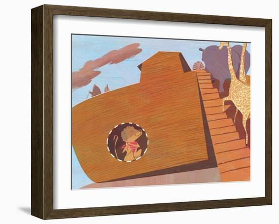 Ark-A Richard Allen-Framed Giclee Print