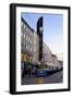 Arkaden Shopping Centre and Tram at Dusk, Gothenburg, Sweden, Scandinavia, Europe-Frank Fell-Framed Photographic Print