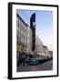 Arkaden Shopping Centre and Tram at Dusk, Gothenburg, Sweden, Scandinavia, Europe-Frank Fell-Framed Photographic Print