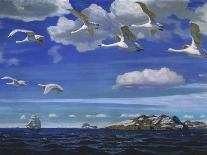 Seagulls, 1910-Arkadi Rylow-Stretched Canvas