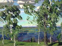 In the Blue Space, 1918-Arkadij Aleksandrovic Rylov-Framed Stretched Canvas