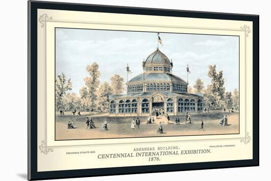 Arkansas Building, Centennial International Exhibition, 1876-Thompson Westcott-Mounted Art Print