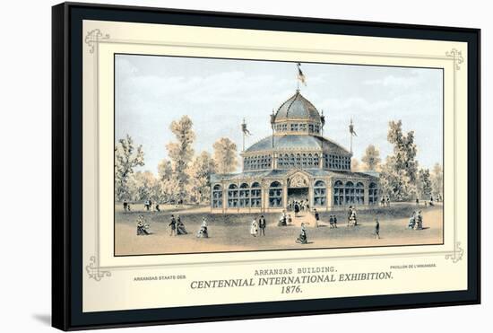 Arkansas Building, Centennial International Exhibition, 1876-Thompson Westcott-Framed Stretched Canvas