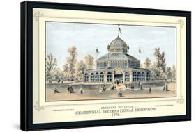 Arkansas Building, Centennial International Exhibition, 1876-Thompson Westcott-Framed Stretched Canvas