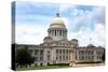 Arkansas Capital Building-Steven Frame-Stretched Canvas