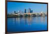 Arkansas River and skyline in Little Rock, Arkansas-null-Framed Photographic Print