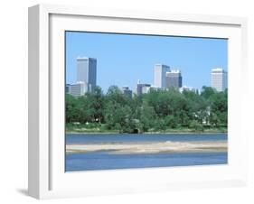 Arkansas River, Tulsa, Oklahoma-Mark Gibson-Framed Photographic Print