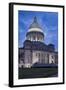 Arkansas State Capitol Exterior at Dusk, Little Rock, Arkansas, USA-Walter Bibikow-Framed Photographic Print