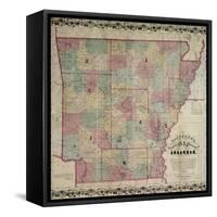 Arkansas-null-Framed Stretched Canvas