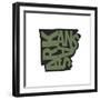 Arkansas-Art Licensing Studio-Framed Giclee Print