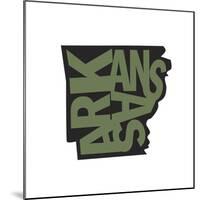 Arkansas-Art Licensing Studio-Mounted Giclee Print