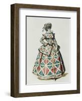 Arlecchina-Maurice Sand-Framed Giclee Print