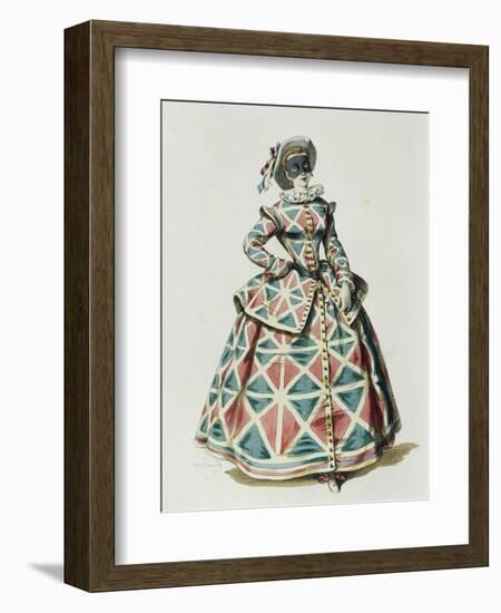 Arlecchina-Maurice Sand-Framed Giclee Print