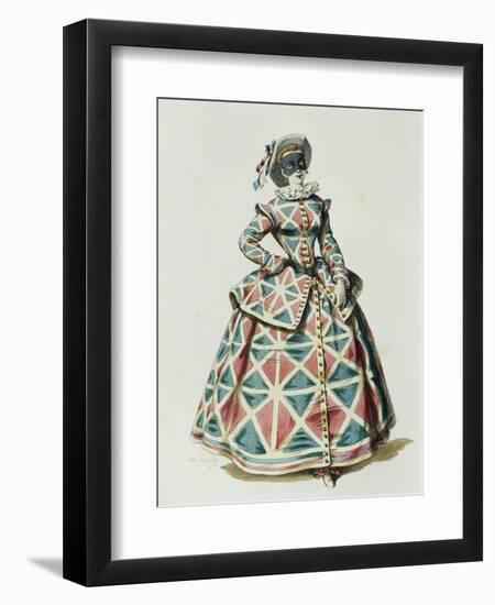 Arlecchina-Maurice Sand-Framed Giclee Print