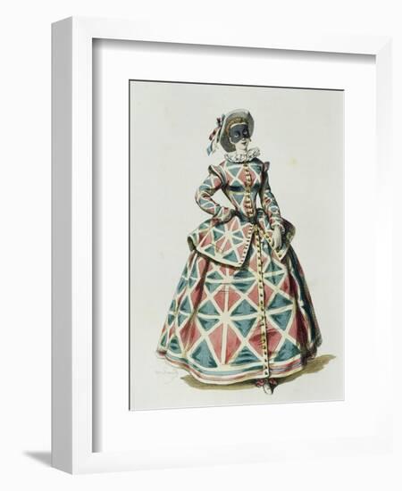 Arlecchina-Maurice Sand-Framed Giclee Print