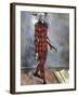 Arlequin, early 1890s-Paul Cézanne-Framed Giclee Print