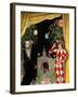 Arlequin Et La Mort (Harlequin and Death) - Oeuvre De Konstantin Andreyevich Somov (1869-1939), Aqu-Konstantin Andreevic Somov-Framed Giclee Print