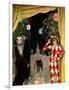 Arlequin Et La Mort (Harlequin and Death) - Oeuvre De Konstantin Andreyevich Somov (1869-1939), Aqu-Konstantin Andreevic Somov-Framed Giclee Print