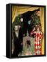 Arlequin Et La Mort (Harlequin and Death) - Oeuvre De Konstantin Andreyevich Somov (1869-1939), Aqu-Konstantin Andreevic Somov-Framed Stretched Canvas