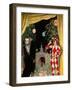 Arlequin Et La Mort (Harlequin and Death) - Oeuvre De Konstantin Andreyevich Somov (1869-1939), Aqu-Konstantin Andreevic Somov-Framed Giclee Print