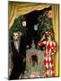 Arlequin Et La Mort (Harlequin and Death) - Oeuvre De Konstantin Andreyevich Somov (1869-1939), Aqu-Konstantin Andreevic Somov-Mounted Giclee Print