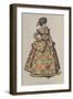 Arlequine, Italian Theater Costume-Maurice Sand-Framed Giclee Print