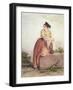 Arlesienne from the Time of Daudet and Bizet-Joseph Bonaventure Laurens-Framed Giclee Print