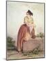 Arlesienne from the Time of Daudet and Bizet-Joseph Bonaventure Laurens-Mounted Giclee Print