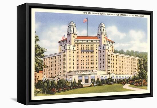 Arlington Hotel, Hot Springs, Arkansas-null-Framed Stretched Canvas
