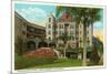 Arlington Hotel, Santa Barbara, California-null-Mounted Art Print