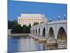 Arlington Memorial Bridge and Lincoln Memorial in Washington, DC-Rudy Sulgan-Mounted Photographic Print