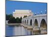 Arlington Memorial Bridge and Lincoln Memorial in Washington, DC-Rudy Sulgan-Mounted Photographic Print